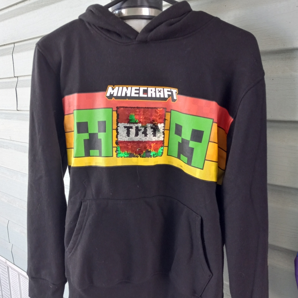 Minecraft large hoodie